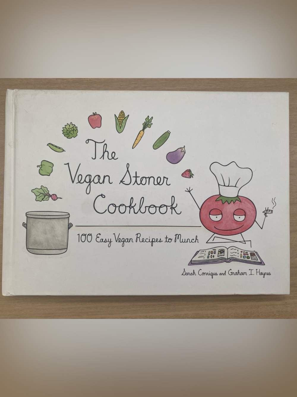 Vegan Stoner Cookbook - White Cover 100 Easy Vegan Recipes